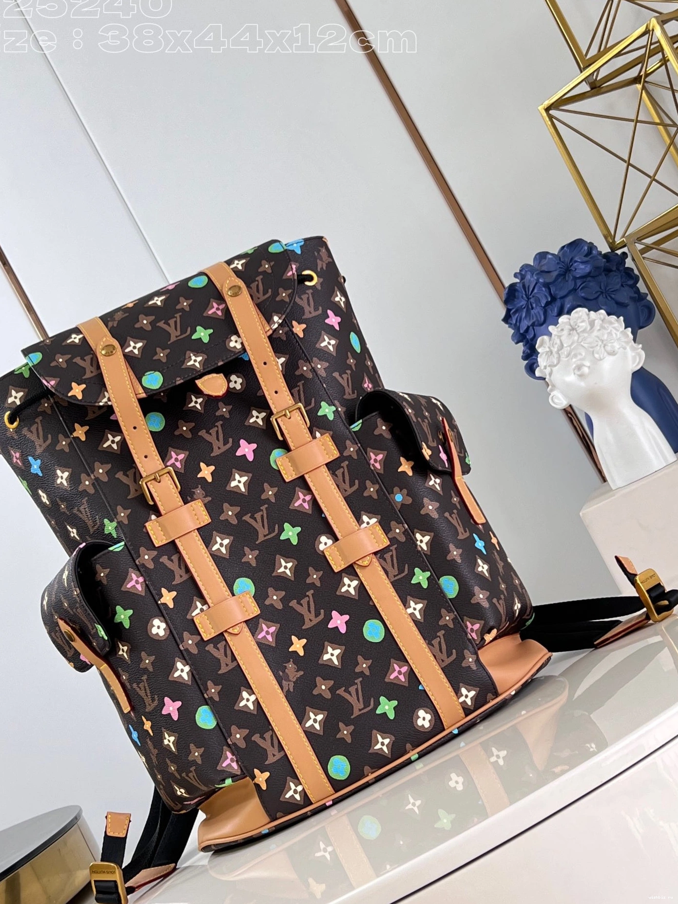 WIS Louis Backpack Christopher MM-38*44*12.5CM Vuitton 0911